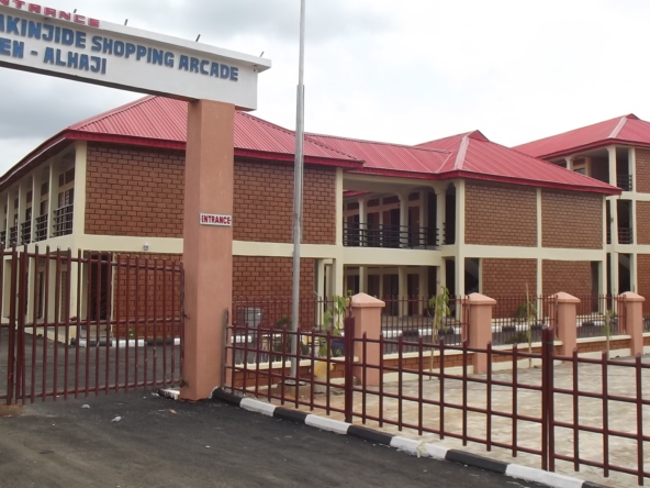 Dutse Alhaji Modern Market Entrance